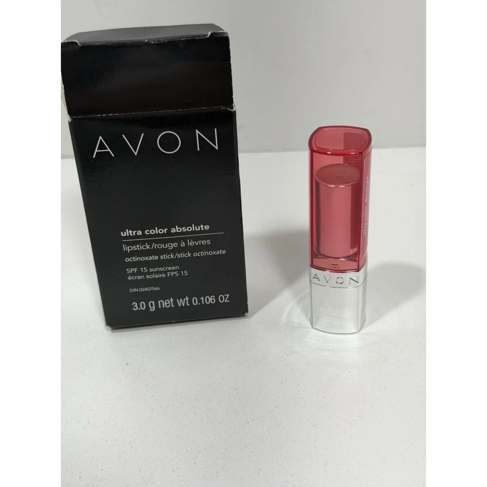 Avon Ultra Color Absolute Lipstick Comfort Caramel‎ SPF 15 Discontinued Vintage
